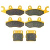 Traild Yamaha YFZ 450 2004-2005 Ceramic Brake Pad Set Front