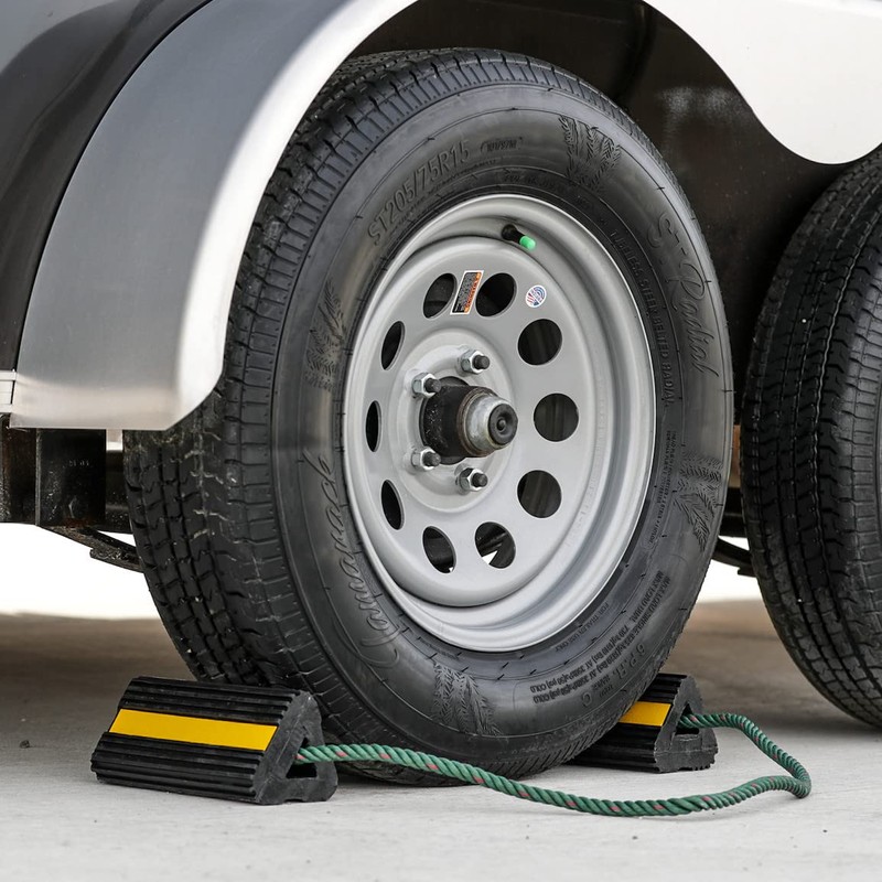 Buyers Products WC24483 Heavy Duty Wheel Chock Set, 4 x