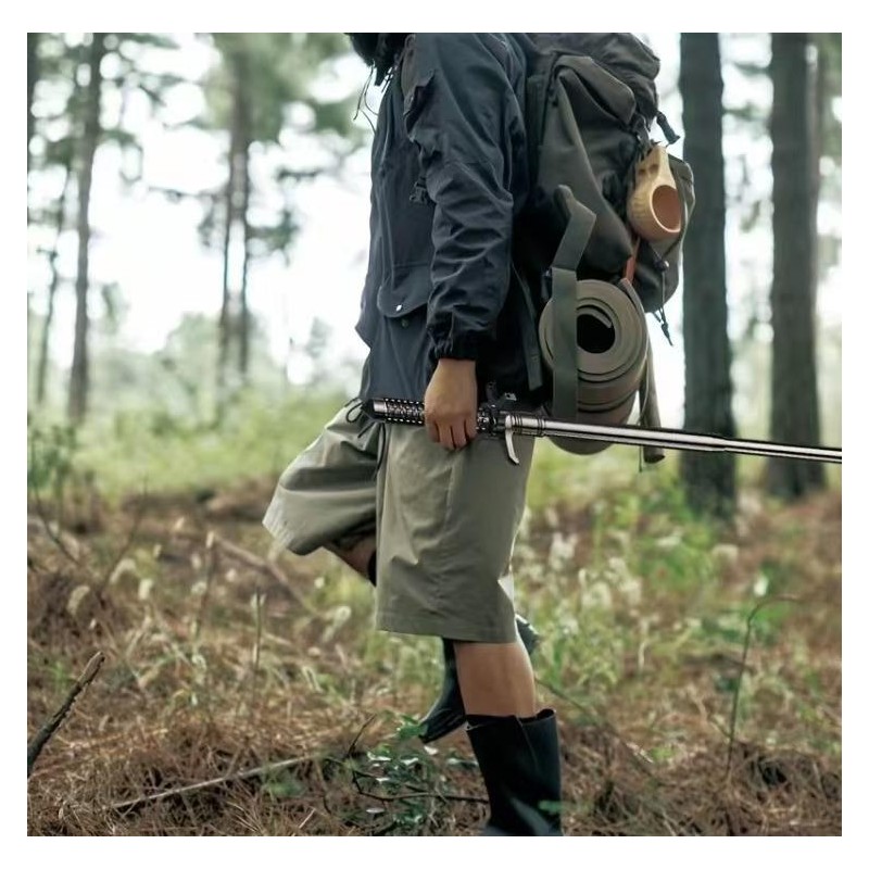 Multifunctional Trekking Pole: Sturdy, Safe & Comfortable for All Terrains
