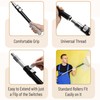Bates- Extension Pole, 1.4 to 3 Ft Pole, Black &