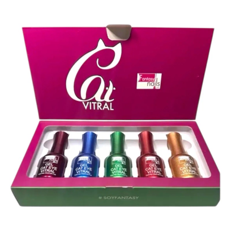 Gamas Fantasy Nails 5pz Cat Eye