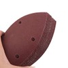 HugeDE 40 Pcs Mouse Detail Sander Sandpaper Sanding Paper Sander