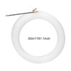 30m Fish Tape Wire Puller Cable Pulling Tool Through Wall