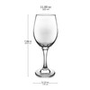 Libbey Basics 4-piece White Wine Glass Set
