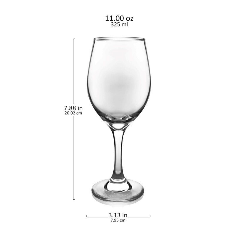Libbey Basics 4-piece White Wine Glass Set