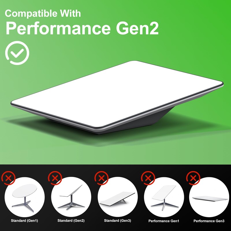 for Starlink Flat High Performance Cable 32.8FT/10M, for Starlink FHP