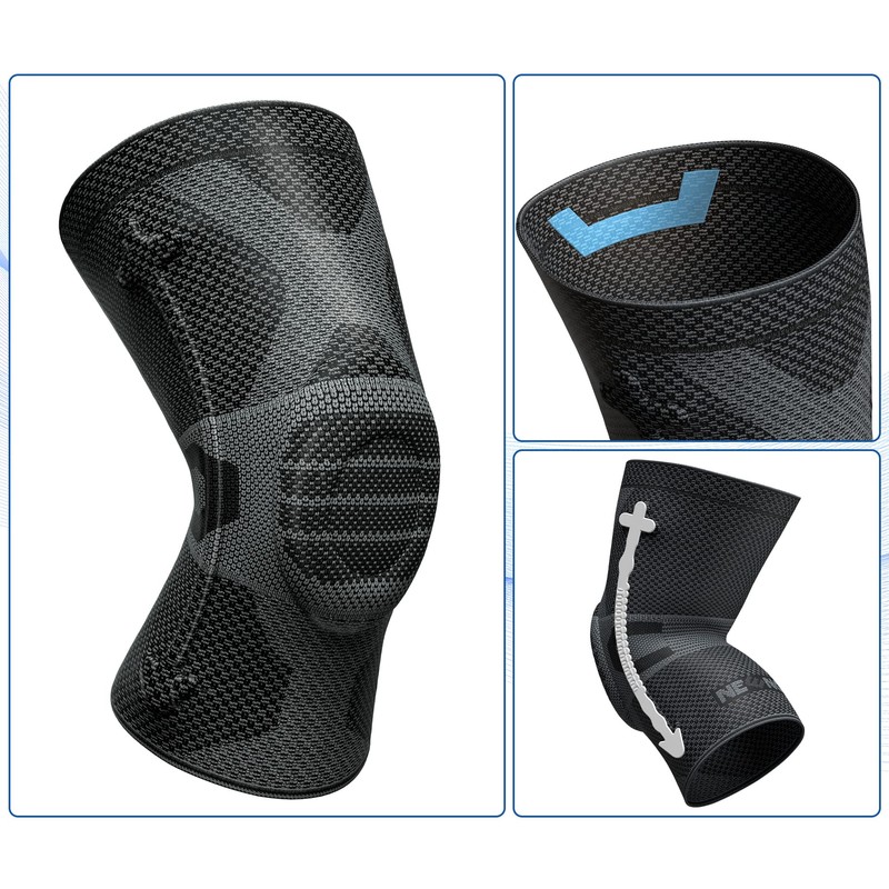 NEENCA Professional Knee Brace for Knee Pain, Compression Knee Sleeve