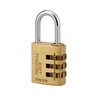 THIRARD 00913946 - Rb Padlock, Nickel Plated Steel Shackle, Padlock,