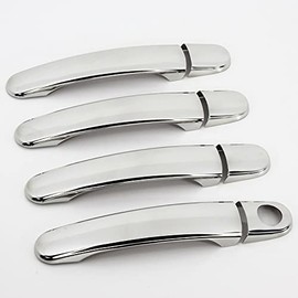 Recambo Chrome Door Handles V2A Trims Suitable for VW Polo Golf 4 5 Bora Passat B5 Skoda Octavia