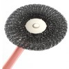 Stainless Steel Handle Scrubber Brush for Kitchen Cleaning Blue 3ea