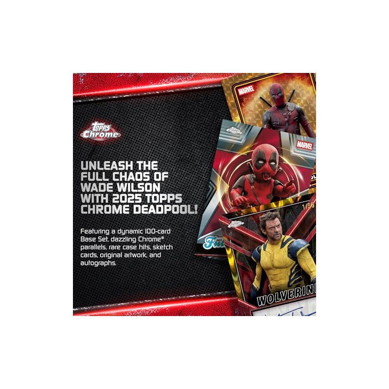 2025 Topps Chrome Deadpool, Por mes - Caja de Valor