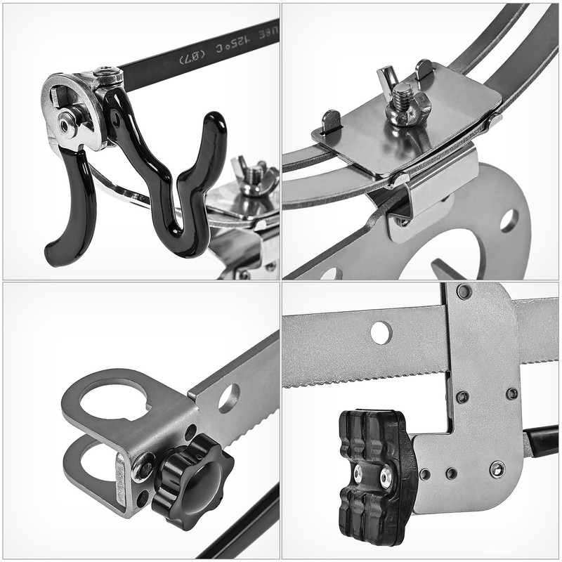 Clamp-on Fishing Rod Holder Boat Mount Rod Holder Bridge Railing