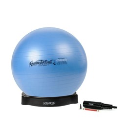 Original Pezzi Maxafe Ball 65 cm Blue with Ball Bowl and Pump Combination Gymnastics Ball