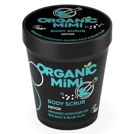 Körperpeeling Detox Meersalz & Lehm Blau, 280 g