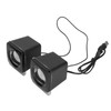 1 Pair Mini USB2.0 Speaker Computer Laptop Desktop Wired Stereo
