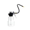 QWORK® Transparent Oil Can, High Pressure Pump Oiler with 2