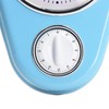 Tyenaza 9 Inch Retro Kitchen Timer Wall Clock, Multifunction Innovative