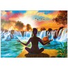 MyPuzzle Waterfall Yoga - Premium 1000 Piece Puzzle - MyPuzzle