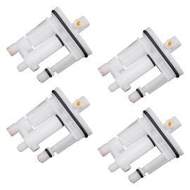 Tinoaly 4pcs Carburetor Main Jet 592792 Compatible with Briggs & Stratton 09P702, Lawn Garden Engines Replacement Parts