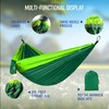 Portable Hammock and Travel Lightweight Backpacking Hammock Swing with Stainless