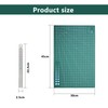 GETRICH Craft Cutting Mat A3 Green,3mm Thick Self Healing Cutting