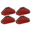 4pc Mini Magnetic Weld Holders Right Angle Soldering Welding Mag