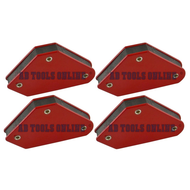 4pc Mini Magnetic Weld Holders Right Angle Soldering Welding Mag