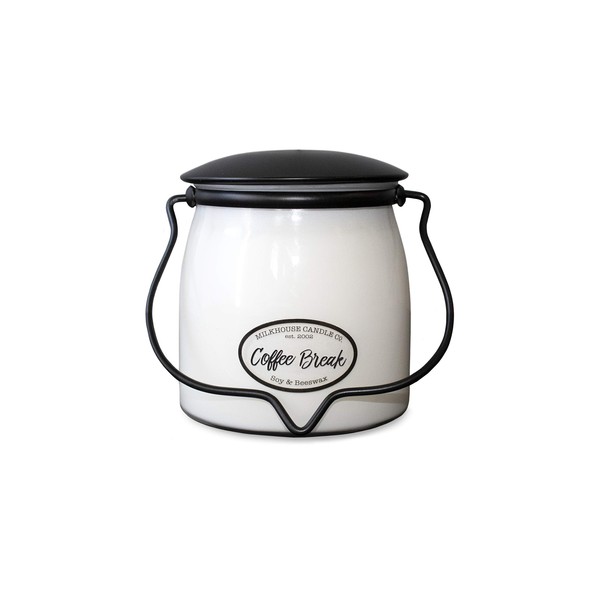 Milkhouse Candle Company, Creamery Scented Soy Candle: Butter Jar Candle,