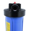 20" Neo-Pure Black/Blue Filter Housing Blue Sump/Black Cap with Pressure