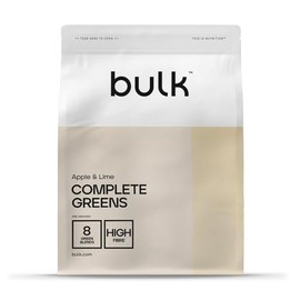 Bulk Complete Greens Powder, Apfel und Limette, 500 g, Verpackung Kann Variieren