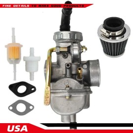 Unbranded PZ20 Carburetor 50 70 90cc 100cc 110cc 125cc 135cc ATV Quad Go kart SUNL TAOTAO