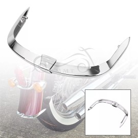 Unbranded Rear Fender Accent Trim Tip Trailing Cover For Harley Softail Deluxe FLSTN 05-17