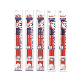 Tombow Red Blue Pencils (Red 7: Blue 3), ippo! Round 10 Pens (2 x 5 Pack) BCA-263-5P