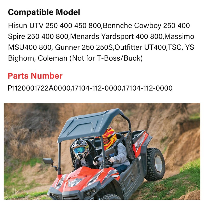 C CLINK Air Filter for Hisun UTV 250 400 450