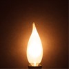 Simba Lighting Candelabra Flame Tip Frosted CA10 25W E12 Base