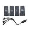 1200mah Lithium Battery Black Strong Protection 3.7V High Conversion for