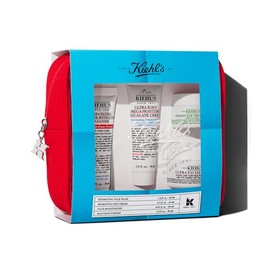 Kiehl’s – Set de Regalo de Nuestros Favoritos para Cuidado Facial y Corporal con Ultra Facial Cleanser, Ultra Body Mega Moisture Squalane Cream, Crema Hidratante Ultra Facial y Creamy Eye Treatment Avocado