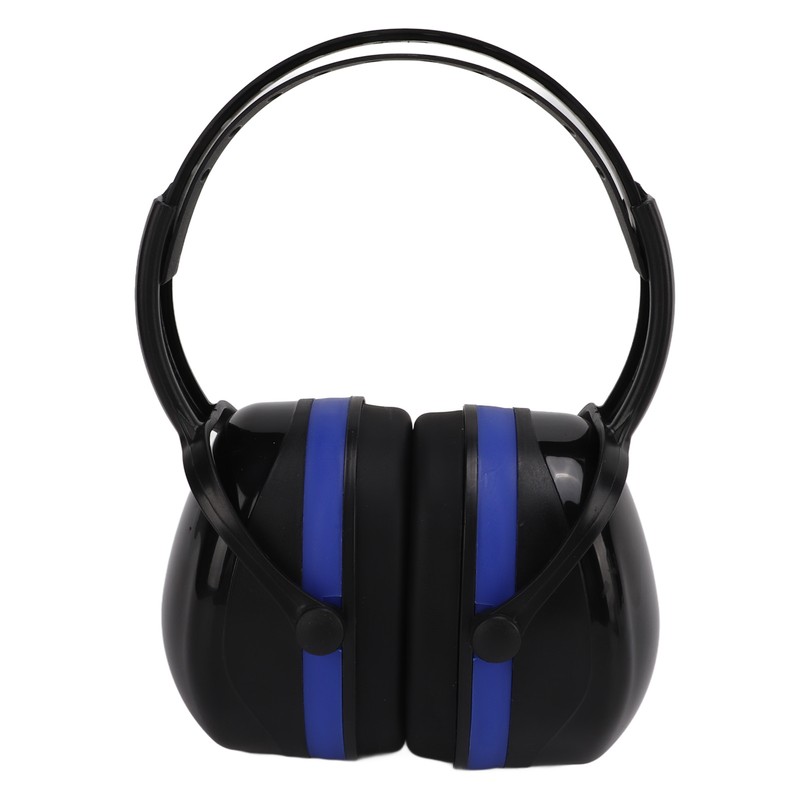 Hearing Protection Ear Muffs 24dB NRR Safety Black Blue Noise