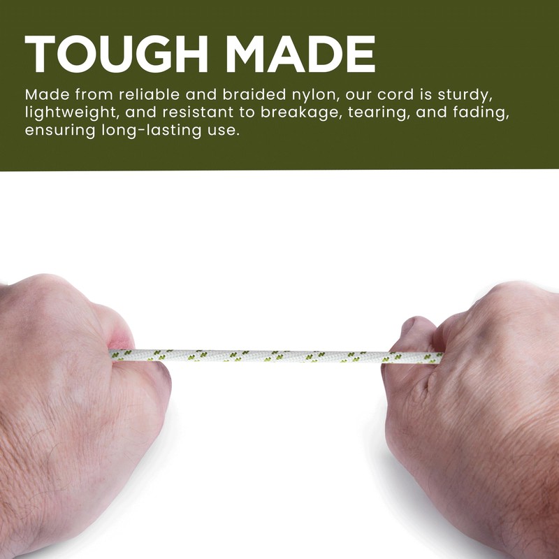 Patio Umbrella Cord Line Rope Heavy Duty Replacement String Green