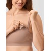 MOMANDA Sleep Nursing Bras for Breastfeeding Seamless Wirefree Maternity Bra