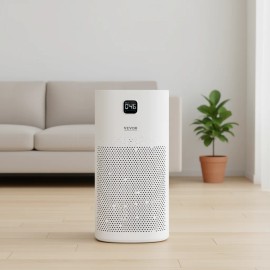 Smart Air Purifier H13 HePa 2018 Sq Ft Home Office Air Quality DisplayCADR Value: 450 m³/h