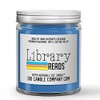 Library Reads Candle (8oz) Books and Tea Scented Soy