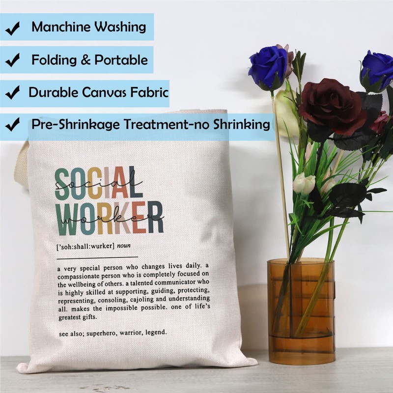 JTOUK Social Work Appreciation Gift Graduation Gift Retirement Social Work