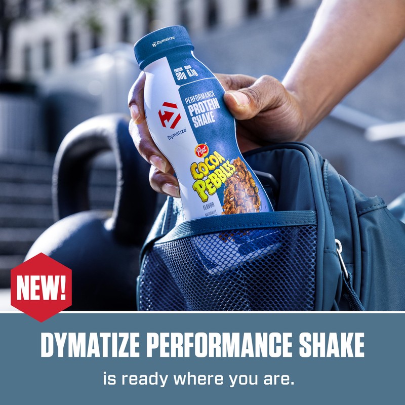 Dymatize Performance Protein Shake, Cocoa Pebbles, 30g of Protein, 6.1g