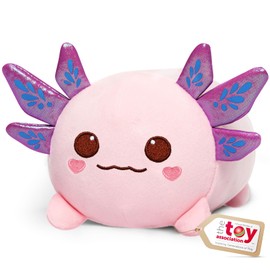 Mewaii 16'' Soft Pink Axolotl Plush Pillow - Adorable Cuddle Axolotl Plush Toy, Squishy Stuffed Animal for Kids, Adults, and Plushie Lovers, Perfect for Hugging and Relaxing