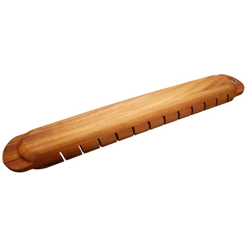 Ironwood Gourmet Avignon French Bread Miter, Acacia Wood, 1.75 x