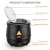 Valgus Commercial Grade 10.5QT Soup Kettle Warmer with Stainless Steel