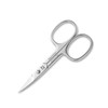 Tijeras Curvas Microdentadas de Acero Inoxidable para Uñas
