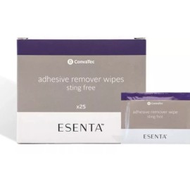 ESENTA Sting Free Adhesive Remover Wipes (Box/25) # 423391 (Formerly Sensi-Care)