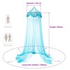 Round Hoop Bed Canopy Netting Mosquito Net Fit Crib, Twin,